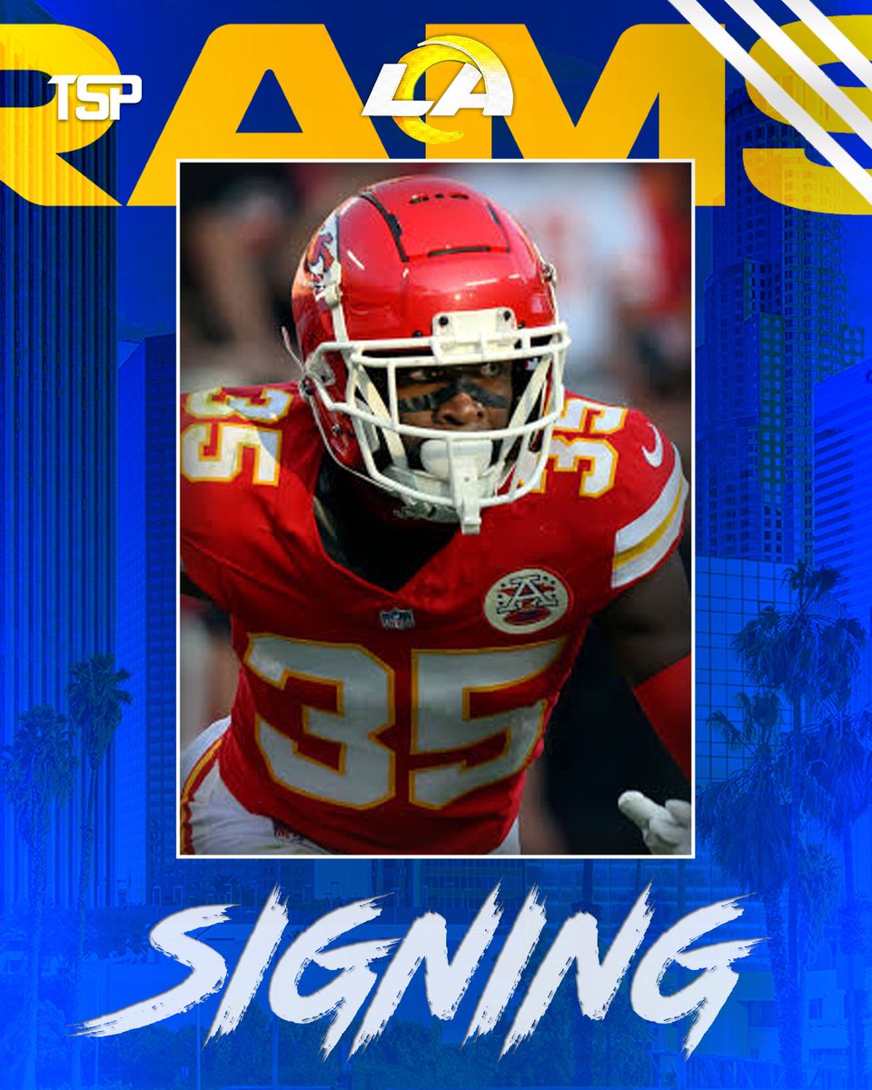 AryePulliNFL's tweet image. The #Rams and standout CB Jaylen Watson have agreed to terms on a three-year deal.

Watson was a seventh-round pick in 2022 and burst onto the scene last season. With Trent McDuffie off to LA, Watson follows him.