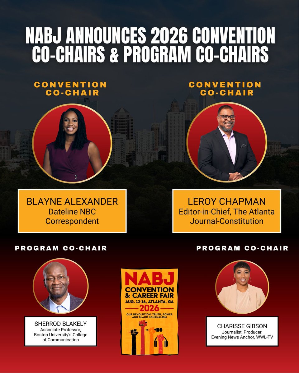 #NABJ Headquarters ✊🏾🖊️🎙️💻 📷 🎥 📝 🔈 tweet media