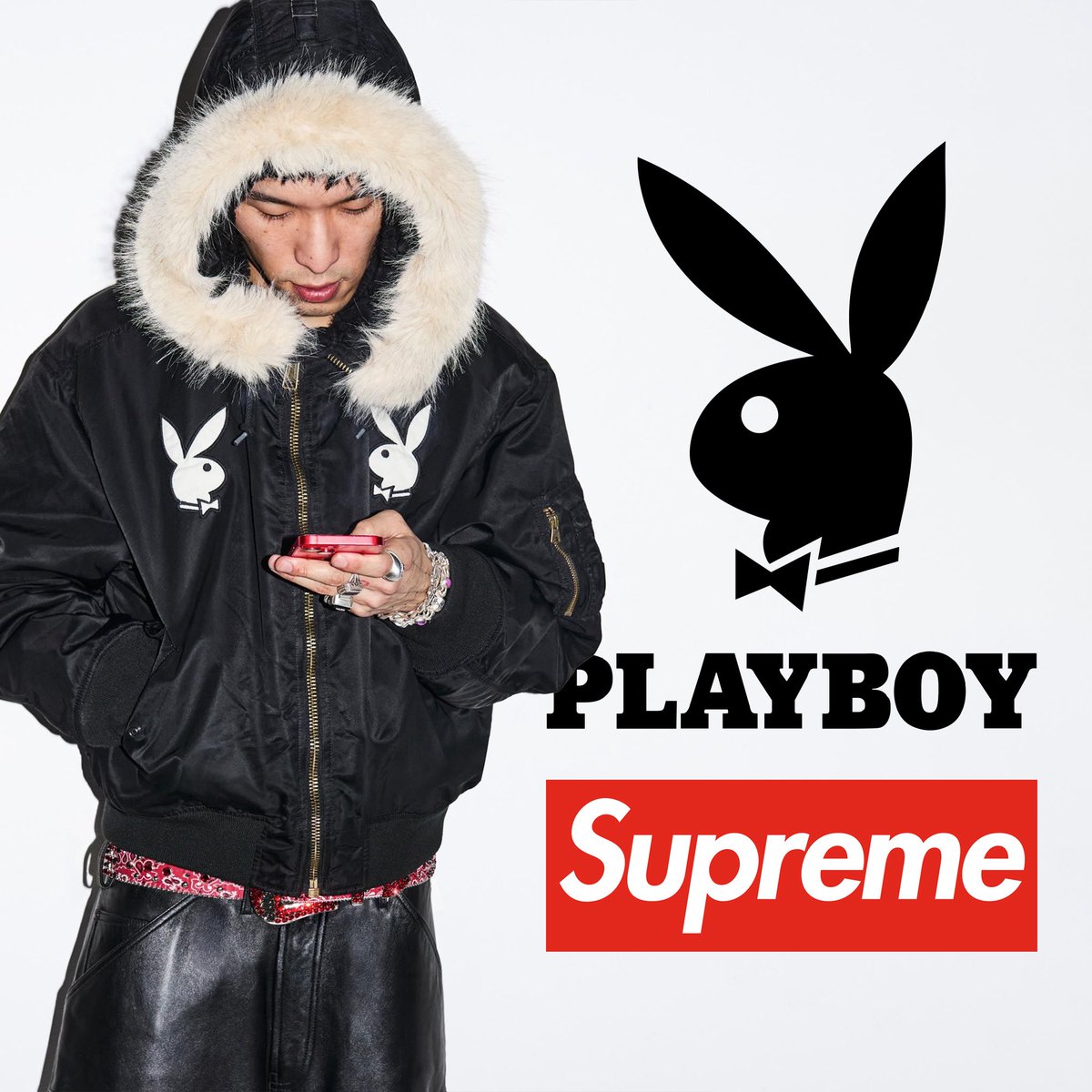 2026年 3/14 11:00〜発売予定】 SUPREME × Playboy 2026 SS