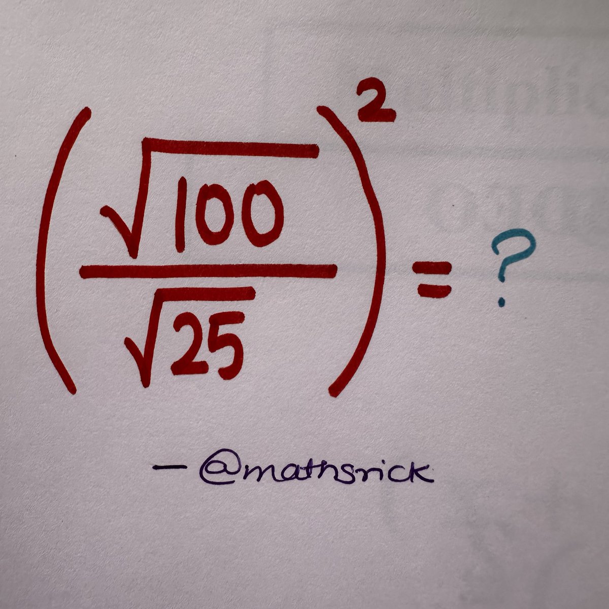 Mathsrick tweet media