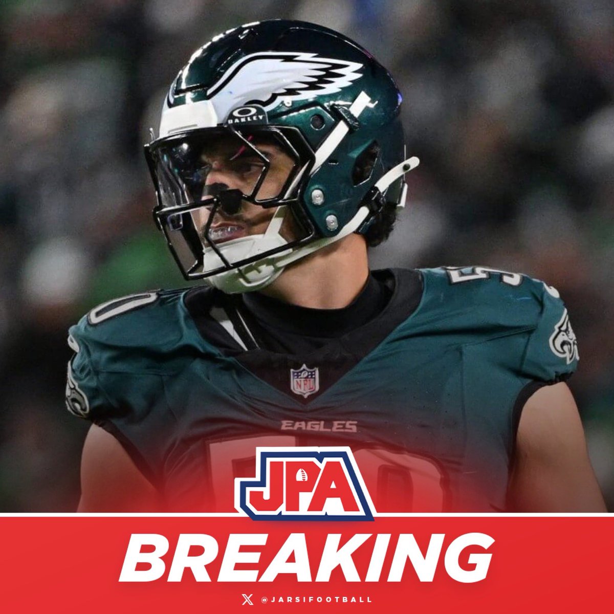 jasrifootball's tweet photo. 𝗕𝗥𝗘𝗔𝗞𝗜𝗡𝗚: Free agent EDGE Jaelan Phillips is signing with the Panthers for 4-years $120M , per @AdamSchefter 

It’s a MASSIVE deal. Wow. https://t.co/kb6VYRj3nR