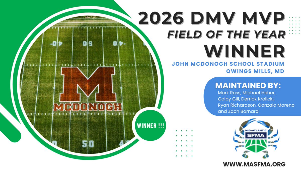 Mid-Atlantic Sports Field Management Association tweet media