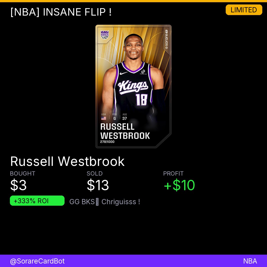 Sorare Alerts tweet media