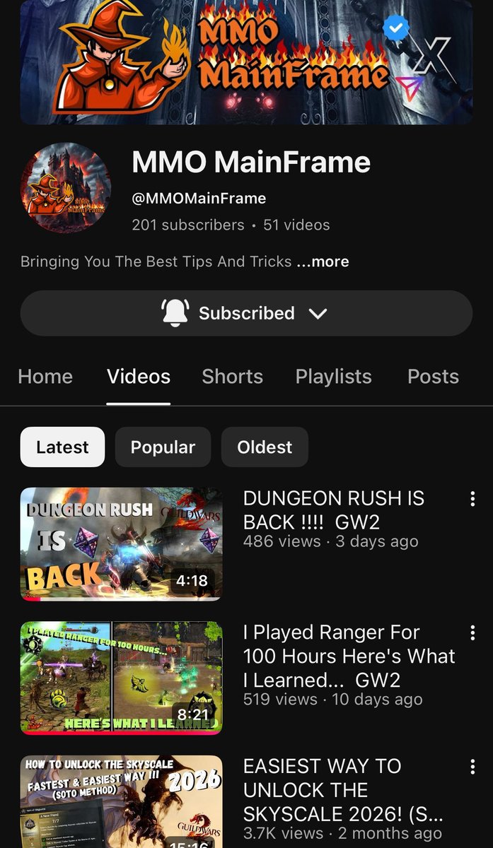 MMO MainFrame tweet media