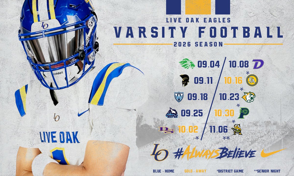 Live Oak Football tweet media