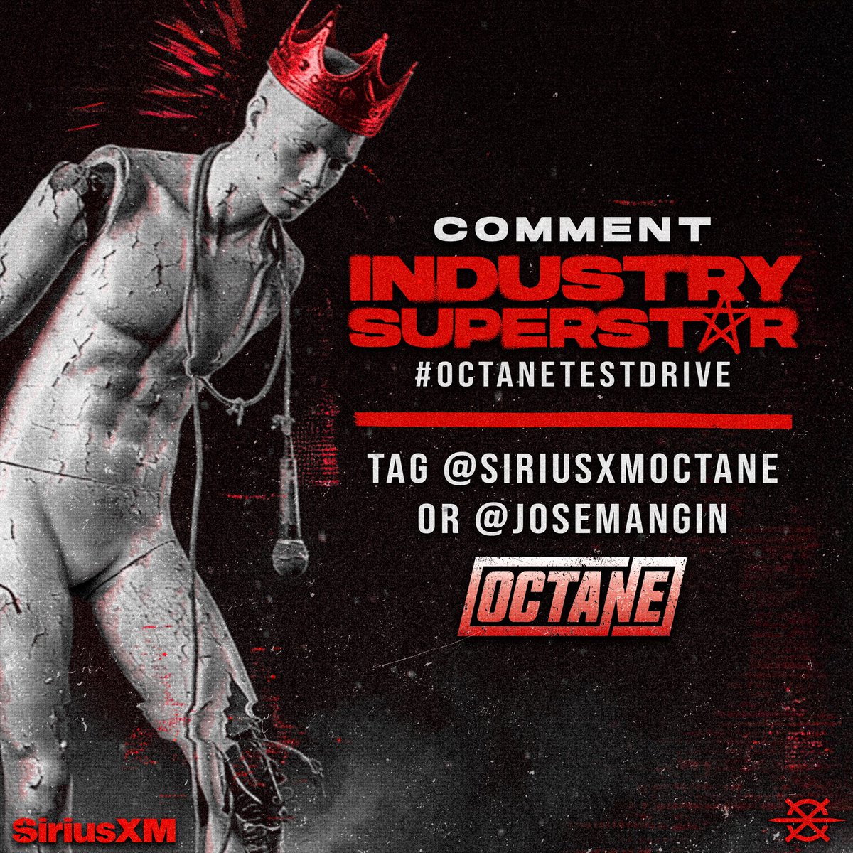 icredofficial's tweet photo. THANK YOU // @SiriusXMOctane 
FOR ADDING “INDUSTRY SUPERSTAR” TO THIS WEEK’S TEST DRIVE.
IF THIS TRANSMISSION MAKES YOU FEEL SOMETHING // HEAD TO @siriusxmoctane TEST DRIVE POST + LET THEM KNOW WHAT HIT YOU.
EVERY BIT OF NOISE KEEPS THE SIGNAL OPEN. https://t.co/wq9tevJM5i