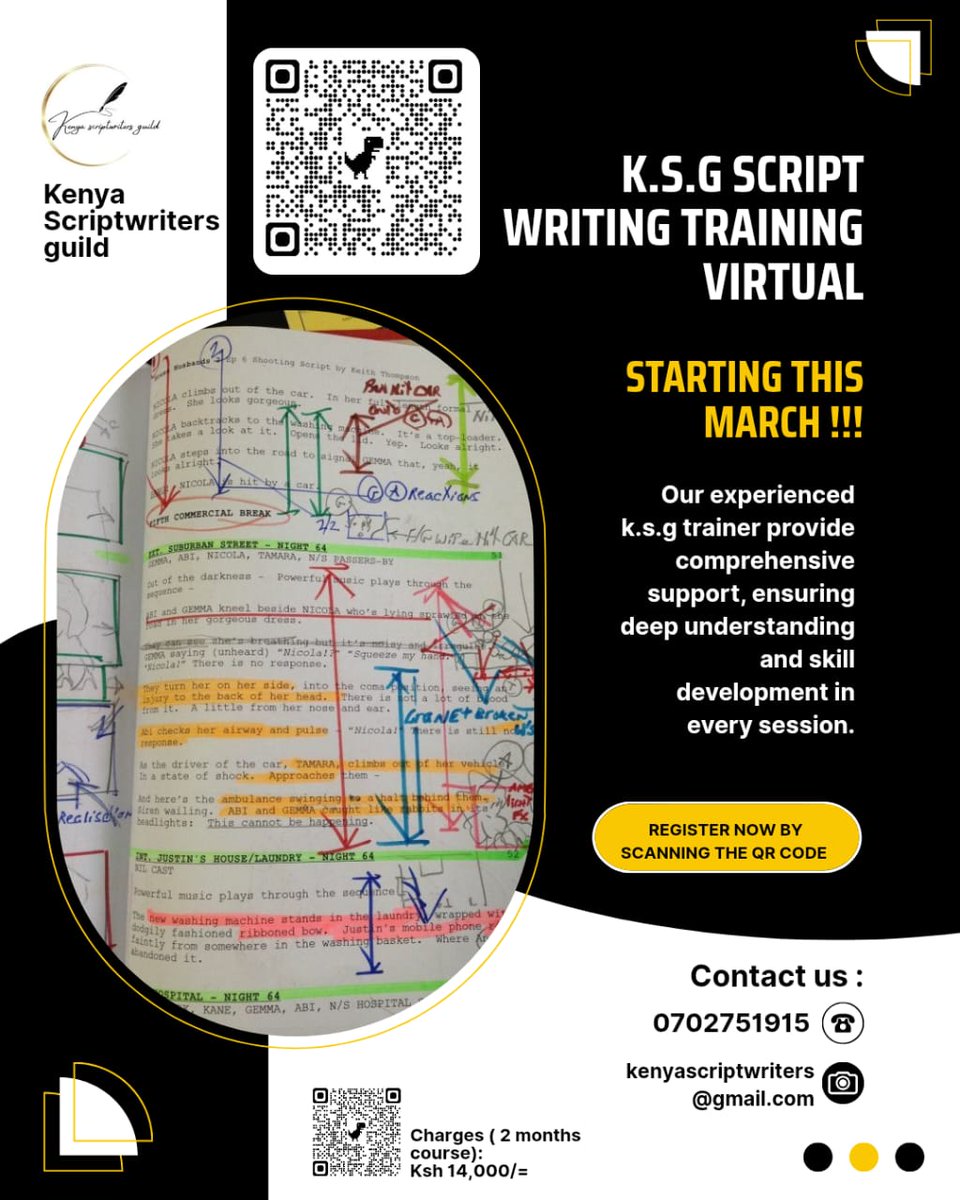 Kenya Scriptwriters Guild tweet media