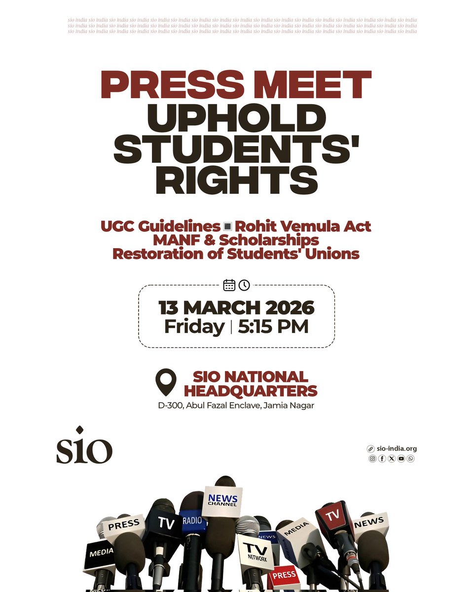 SIO of India tweet media