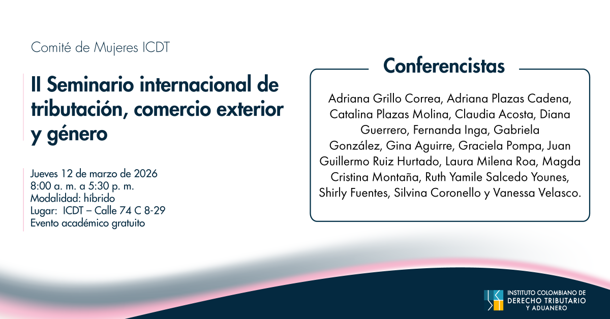 ICDT Colombia tweet media