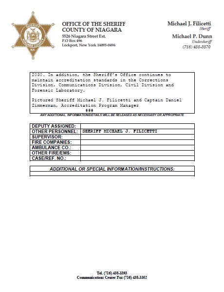 Niagara Sheriff tweet media