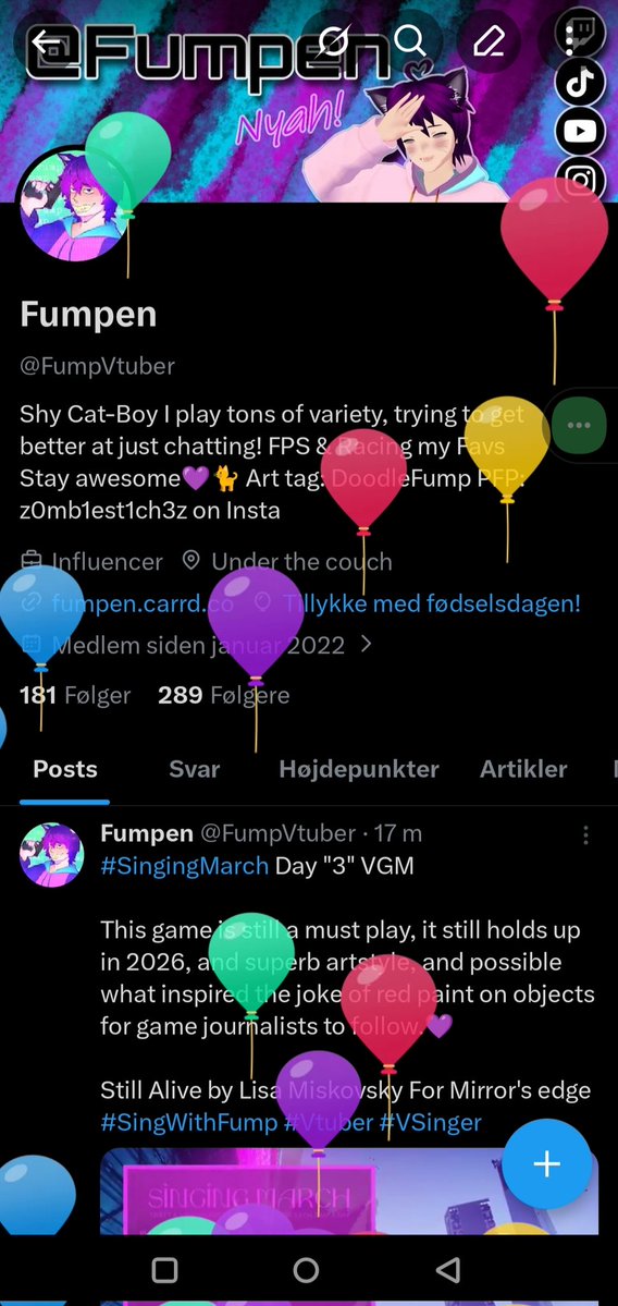 Ballooooonnnsss
Im old now

#Birthday