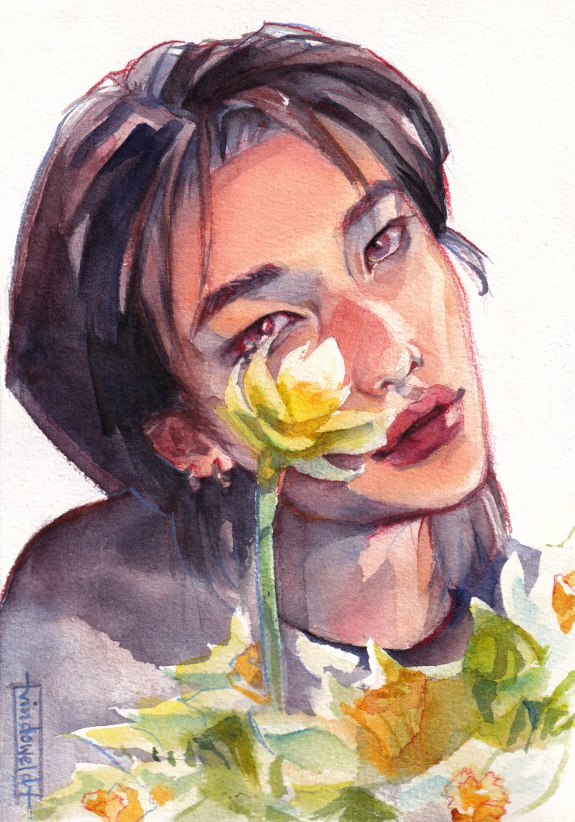 Vindoweld's tweet photo. 🌸💧
#HYUNJIN_DiorAW26 #straykidsfanart #hyunjin #현진 https://t.co/5cAlLkzJAy