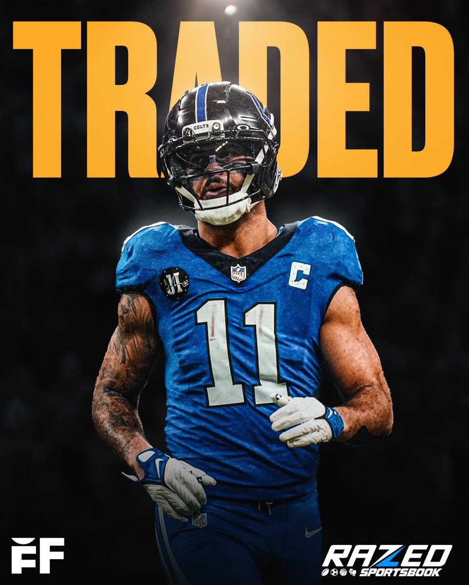 fballforeverhq's tweet image. BREAKING: The Colts are trading WR Michael Pittman Jr. to the Steelers 🚨

The deal includes a late round pick swap.