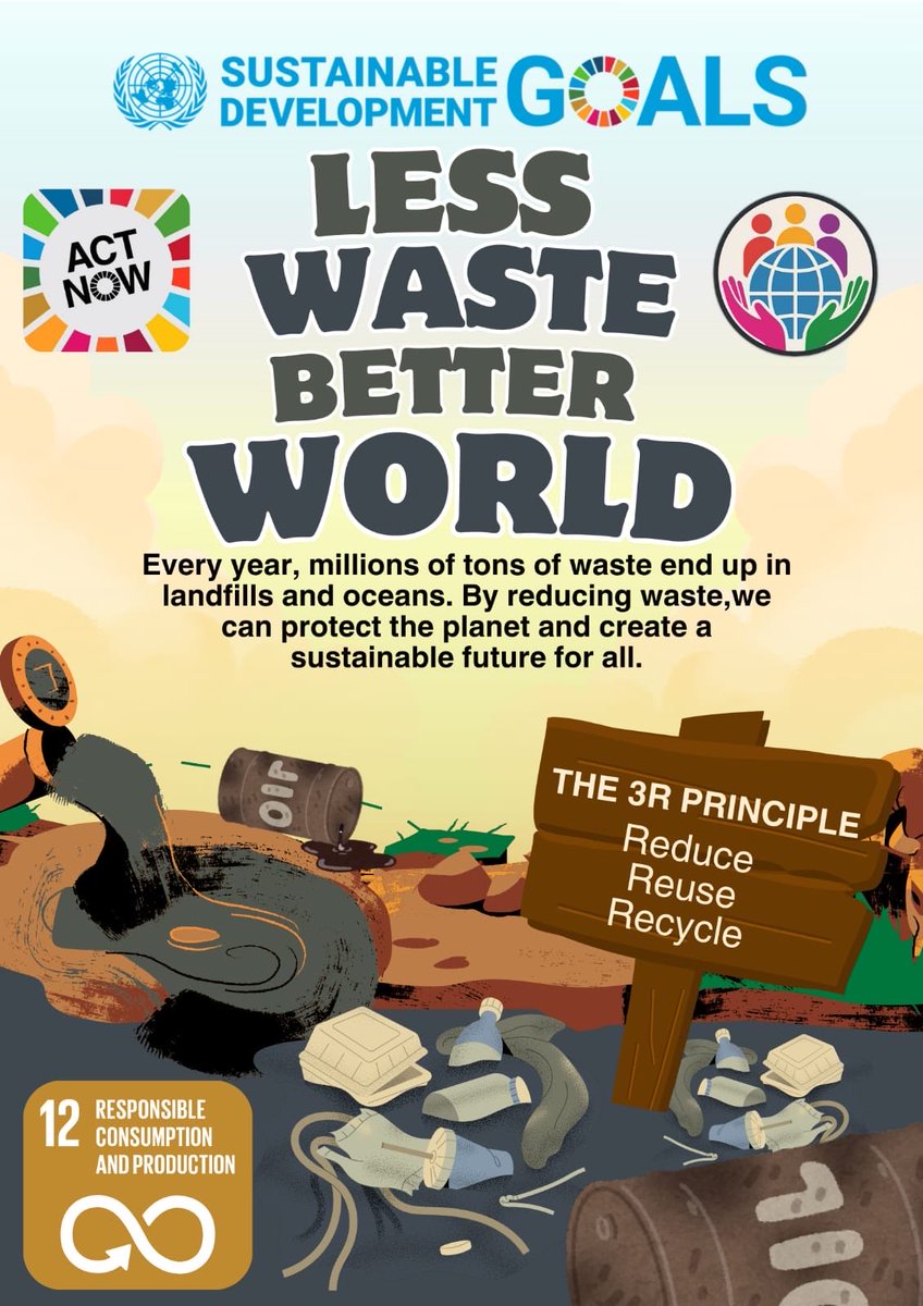 webentrepreneu's tweet photo. Protégeons notre planète 🌍.
Réduisons les déchets, réutilisons ce que nous pouvons et recyclons pour garder notre environnement propre.
Ensemble, faisons de petits gestes aujourd’hui pour un meilleur monde demain. ♻️

@UNEP @EnvAgency @DEFCCOfficial @WBG_ClimateEnv @theGEF https://t.co/hSHKwOtCCX