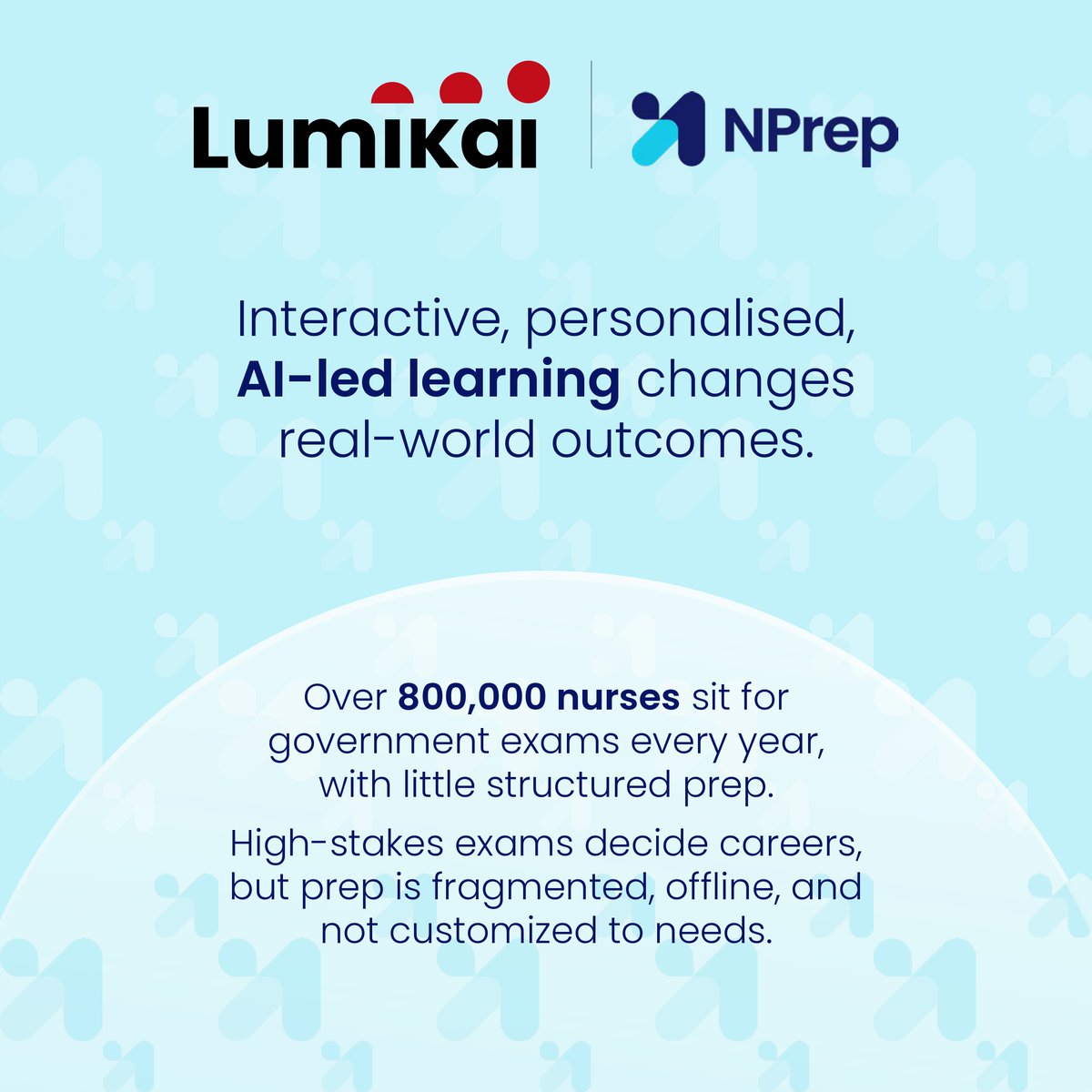 Lumikai's tweet image. Learning that drives real-world outcomes can’t be static.

It needs interactive mechanisms and AI-led personalisation.

This intersection will define the next generation of learning platforms, particularly in specialised industries.

More soon.

#InteractiveLearning #AI