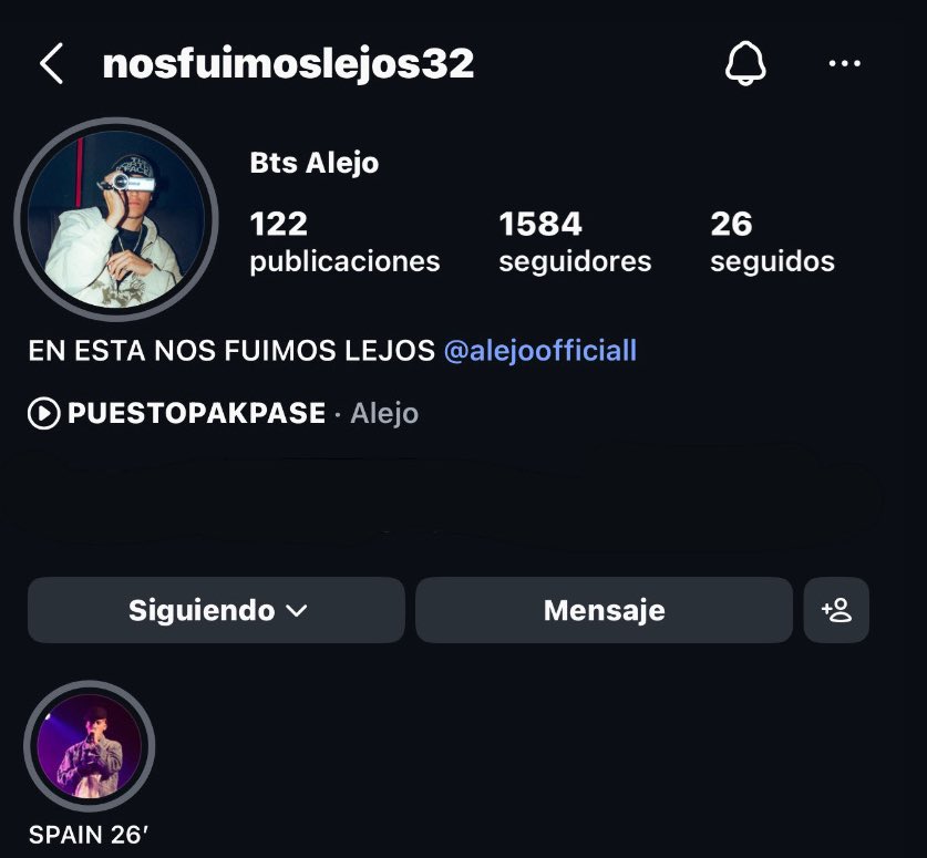 ElfavoDxVIDA's tweet photo. ¿Puede ser esta la mejor cuenta de Instagram de la historia?

Contenido exclusivo de Alejo y sus shows con una calidad increíble, dinámicas y cosas para los fans. Estoy adicto https://t.co/sJXgnl2dVr