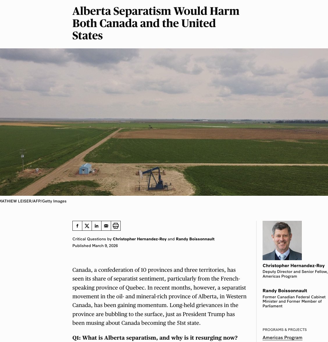 CSIS Americas tweet media