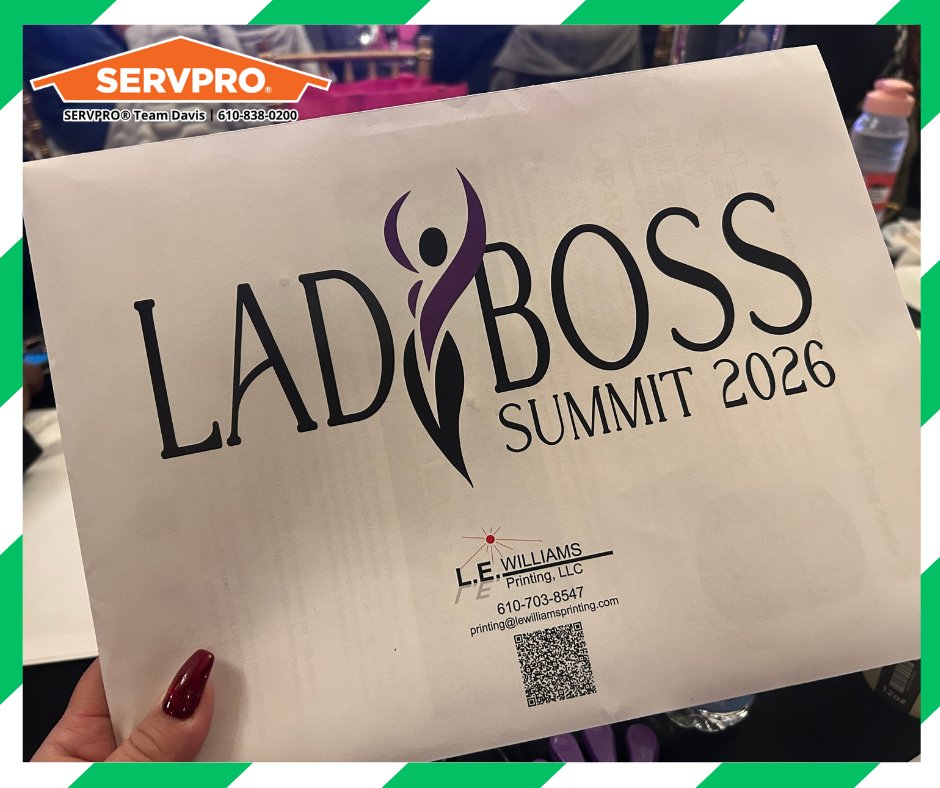 SERVPRO_EBW's tweet image. 🎭 Two great events for our sales team at the State Theatre over the weekend! SERVPRO Team Davis is proud to be a female-owned company and serve the Easton area for over 35 years!

#servproteamdavis #statetheatre #easton #lehighvalley #firewatermold #restorationexperts