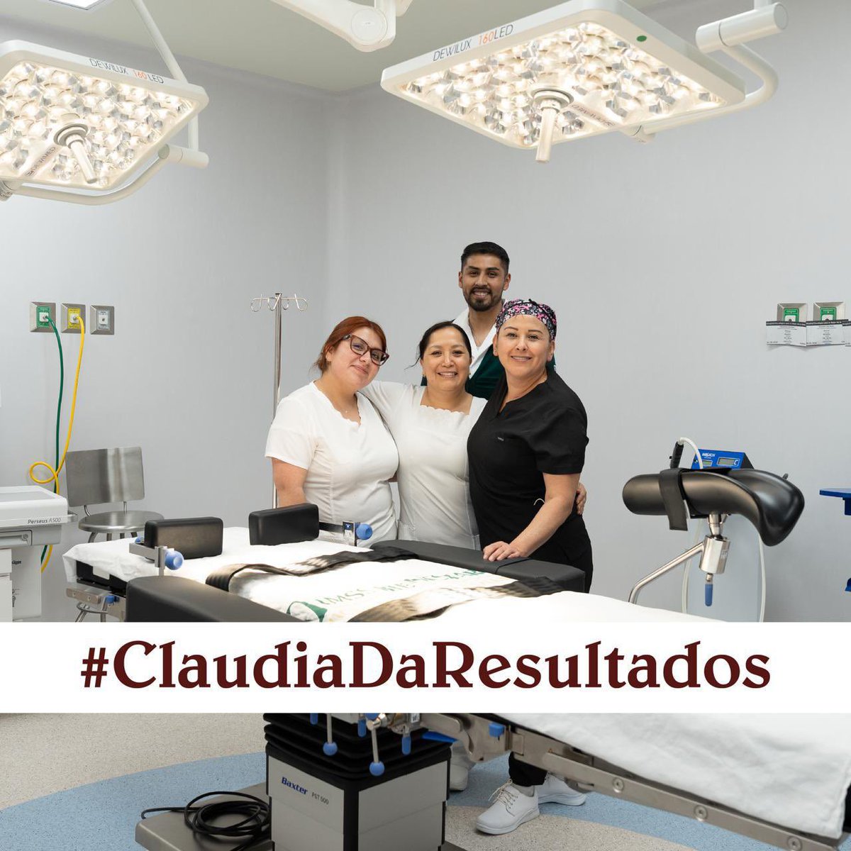 cardavso's tweet photo. Hoy se inauguró el Hospital Oncológico para la Mujer, un compromiso más que nuestra presidenta Claudia Sheinbaum cumple. 🙌

#ClaudiaDaResultados https://t.co/hBN2wyVHmN