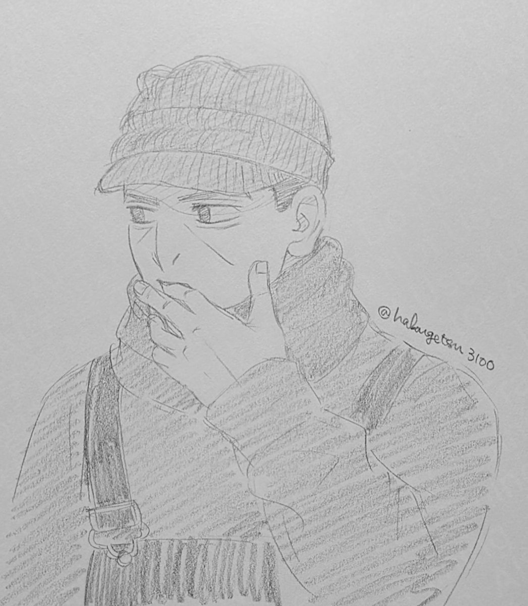kdasくんがモコモコしててとてもかわいかったな…という雑落書き✏️