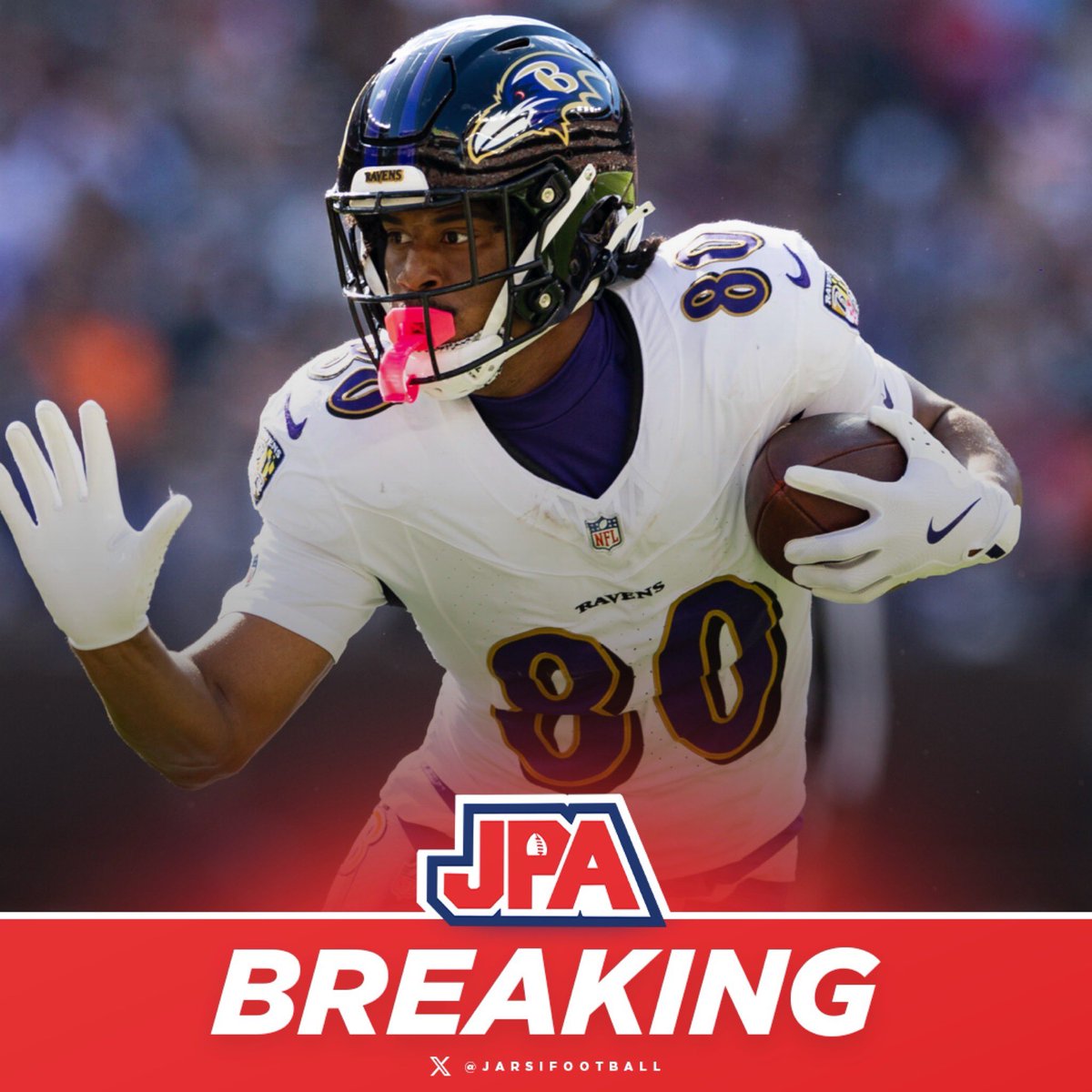 jasrifootball's tweet photo. 𝗕𝗥𝗘𝗔𝗞𝗜𝗡𝗚: Free agent TE Isaiah Likely is signing with the Giants , per @Schultz_Report 

It’s a 3-year deal worth up to $47M https://t.co/OUklLCdg10