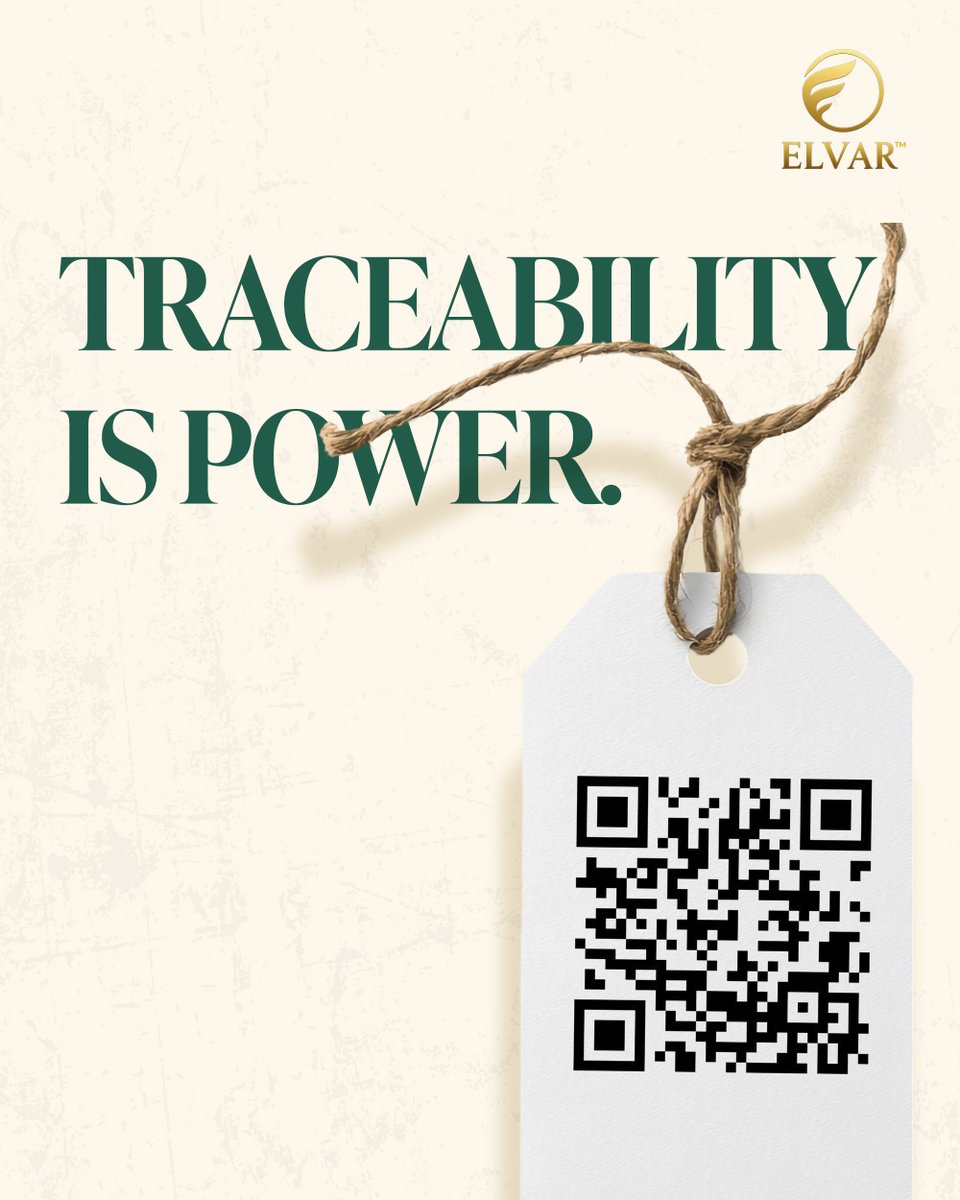 ELVAR_Bio's tweet image. Transparency builds trust.
Traceability defines modern luxury.
#SustainableSupplyChain #ELVAR #vegan