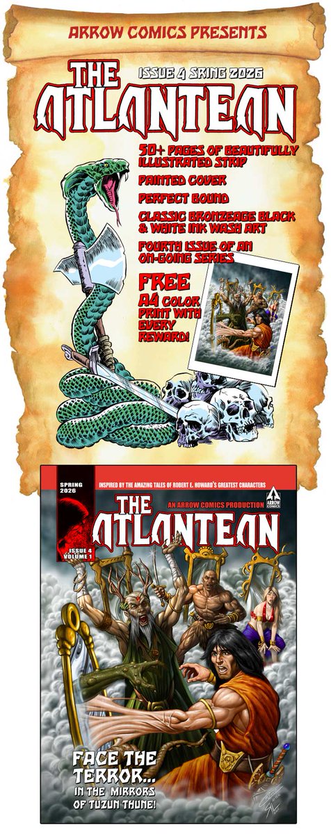 Russ Leach - Artist on #TheAtlantean !!! tweet media