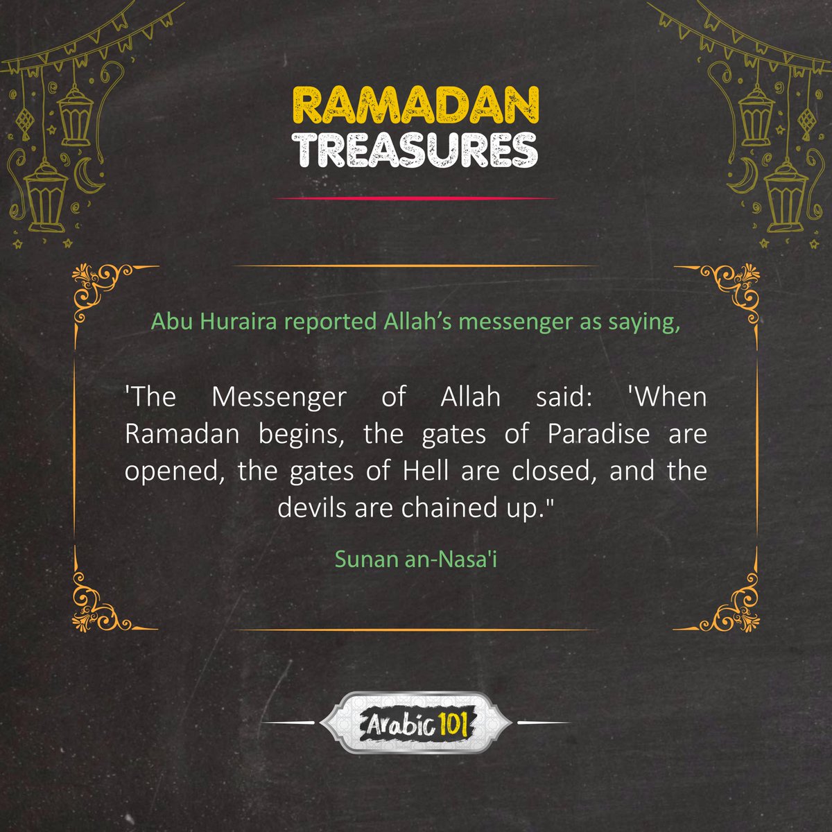 Arabic 101 tweet media