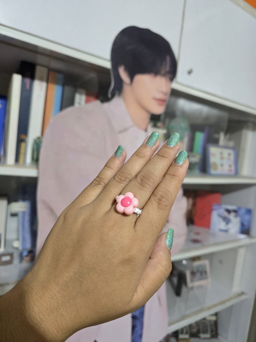 bampdnim's tweet photo. got this cute ring from ##SoundtrackOfOurSpring! 🥹

thank you for this lovely fan project @CBGUnionGlobal! 🥹🩷 https://t.co/t0WwR9KKAb