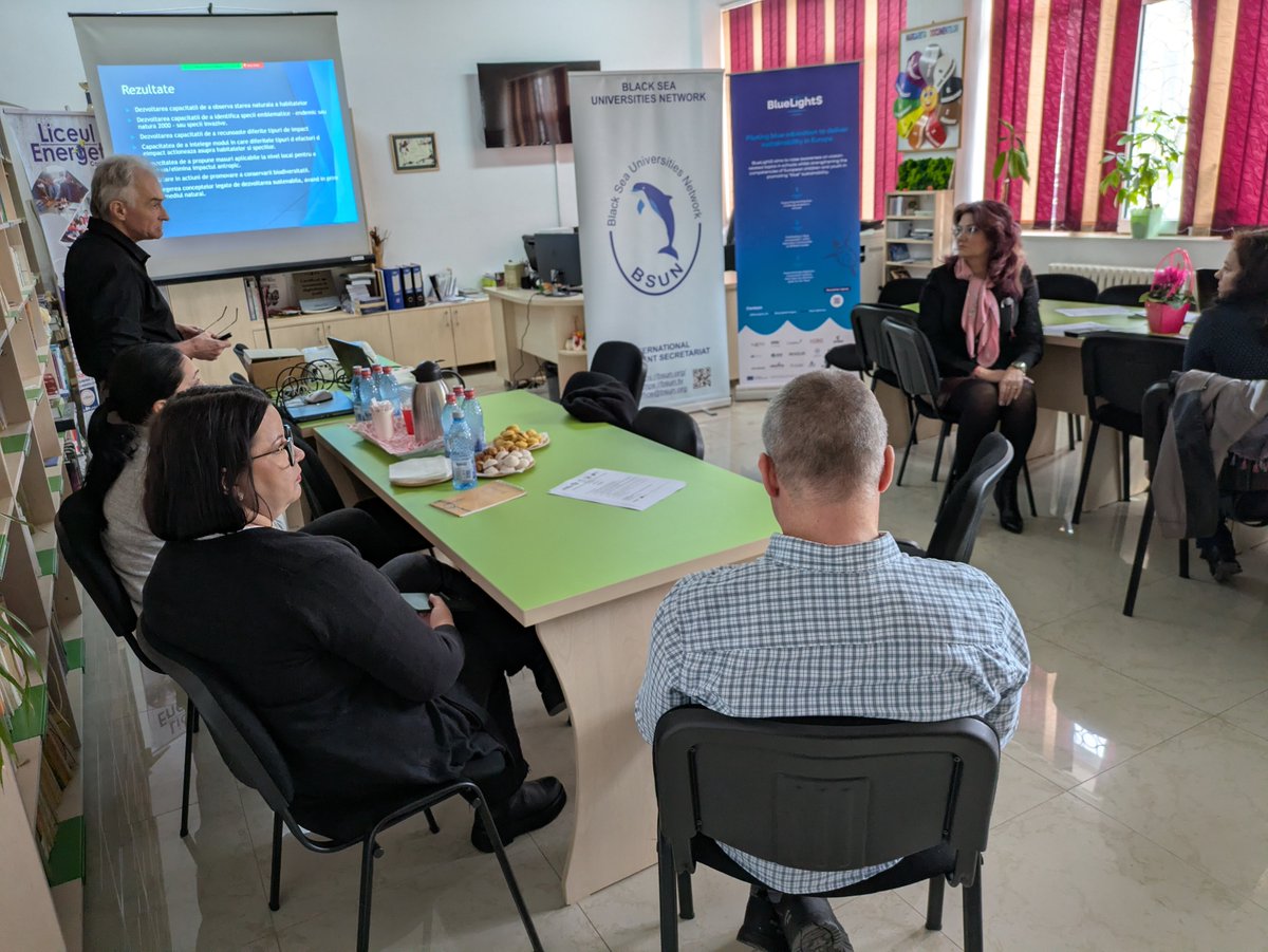 BSUN_IPS's tweet photo. BSUN organised the Workshop on  “Integrating Blue Education into the Curriculum” on March 5th, 2026
@BlueLights_EU
#Curricula #TeachersTrainin #BlueEducation https://t.co/zrQqjPZxFL