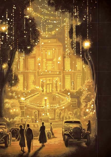 LivyEtoile's tweet photo. Dans cette version Gallimard, "Gatsby le Magnifique" de F. Scott Fitzgerald est magnifié par les illustrations de Benjamin Lacombe. L’élégance et les excès des années folles s’y condensent dans des teintes d’or. Chaque détail est unique tel le 🦋, fil conducteur en cet ouvrage. https://t.co/pLpUcECKLm