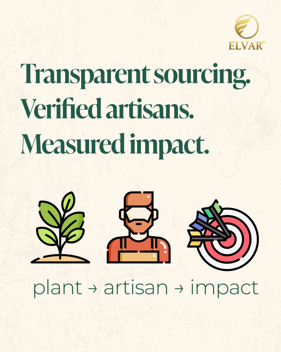 ELVAR_Bio's tweet image. Transparency builds trust.
Traceability defines modern luxury.
#SustainableSupplyChain #ELVAR #vegan
