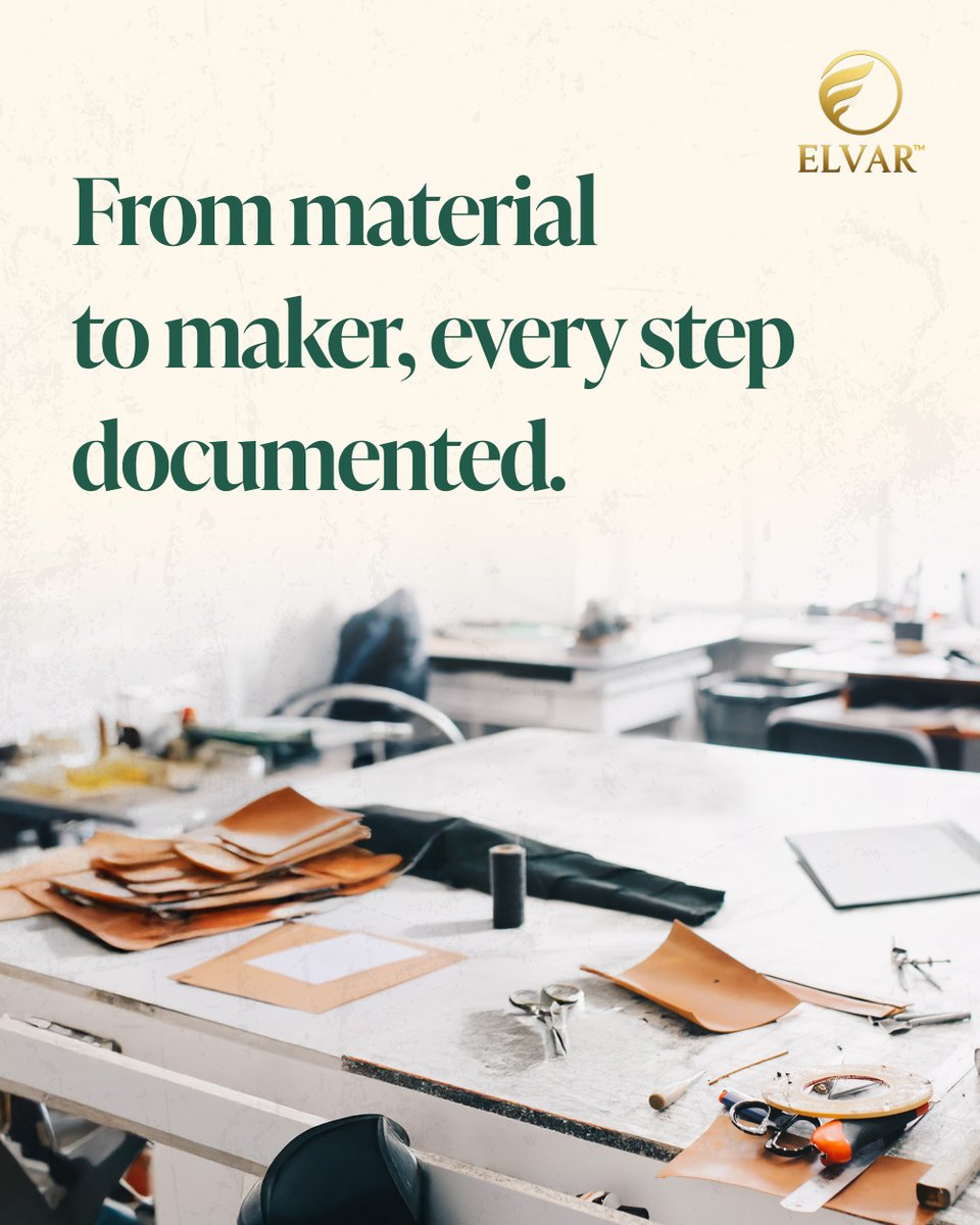 ELVAR_Bio's tweet image. Transparency builds trust.
Traceability defines modern luxury.
#SustainableSupplyChain #ELVAR #vegan