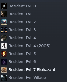 lizardkitmin's tweet photo. I just need RE9 https://t.co/uVT05k9DiO