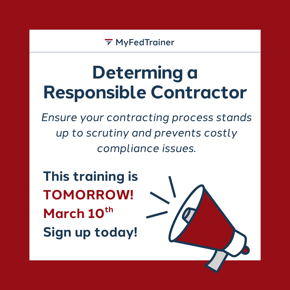 MyFedTrainer.com tweet media