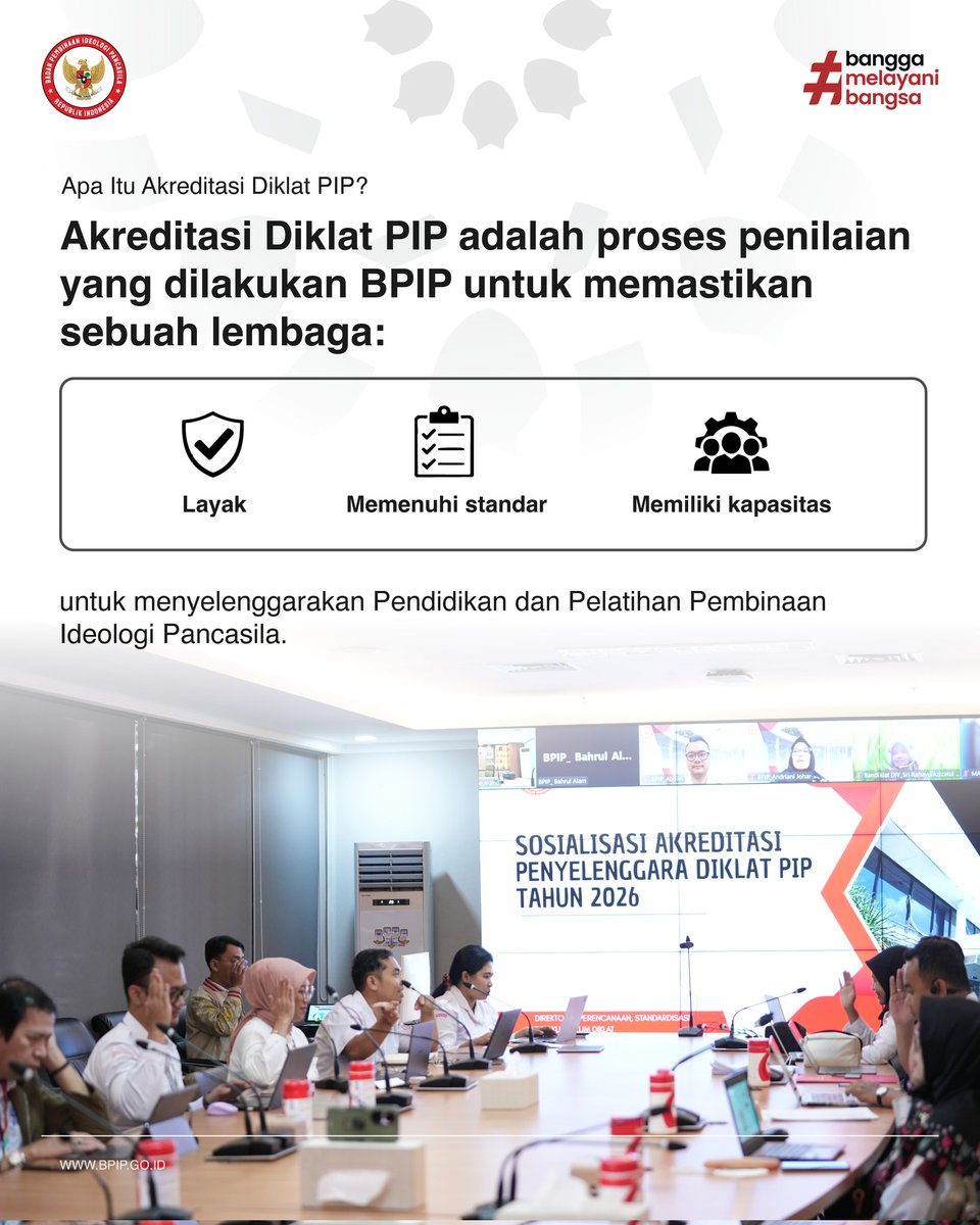 Badan Pembinaan Ideologi Pancasila tweet media