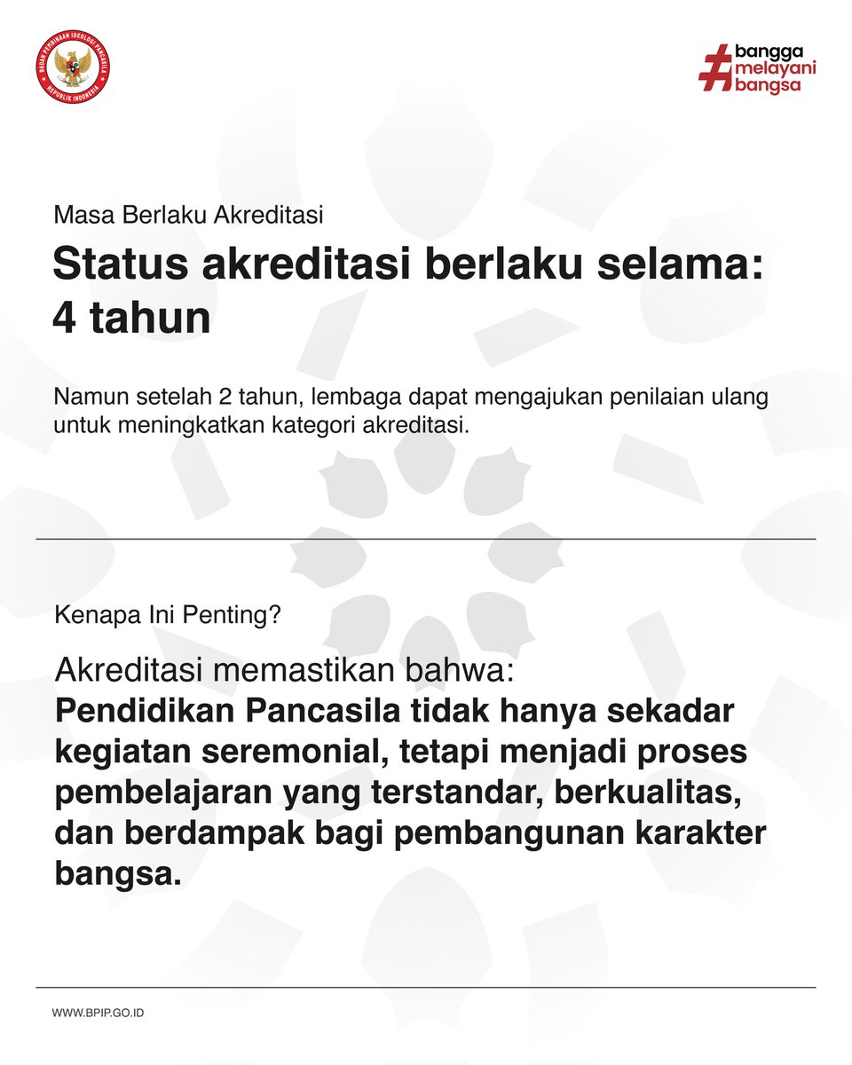 Badan Pembinaan Ideologi Pancasila tweet media