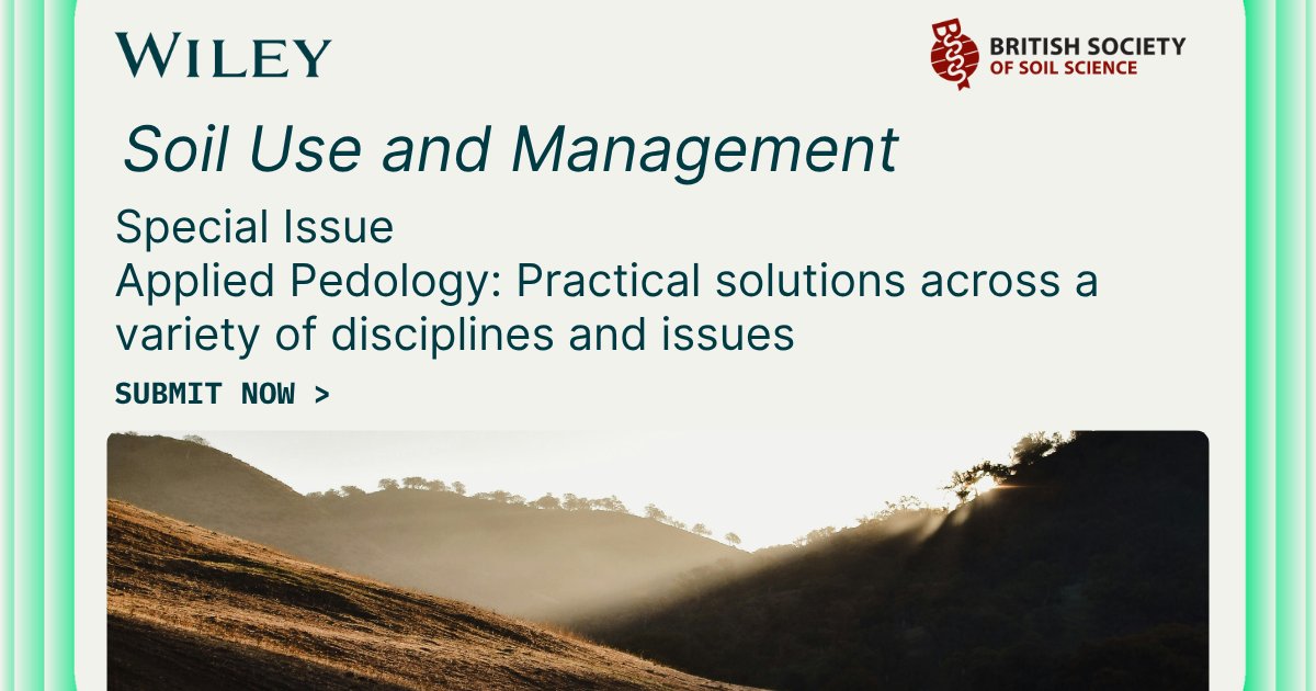 Wiley Ecology, Environment, and Sustainability​​ tweet media