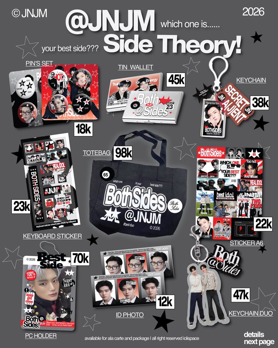 GIVEAWAY
#JNJM  2026 🕶️❕

Photocard Holder, Sticker A6 doff, dan Pin’s Set A JNJM for 3 person 

rules:
❗️ nctzen only🏃🏻
❗️ rt &amp; like tweet yang di qrt/pinned
❗️ rep done 

end Rabu 11/03 21.00

t. give away giveaway nct