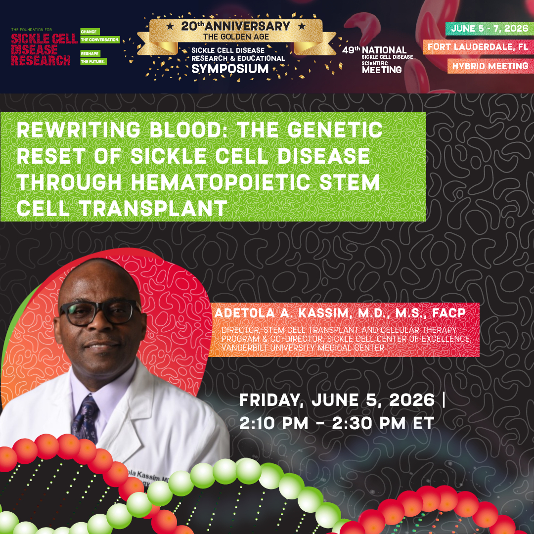 FSCDR Foundation for Sickle Cell Disease Research tweet media