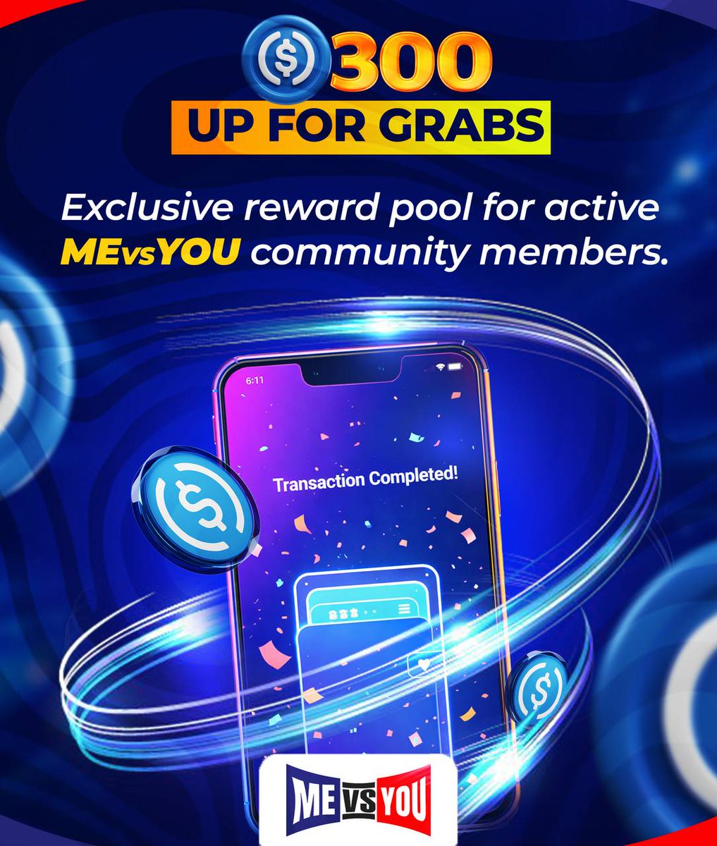 MevsYou_io's tweet photo. $300 USDC up for grabs
Exclusive reward pool for active MevsYou community members. https://t.co/IUl70IY2aJ