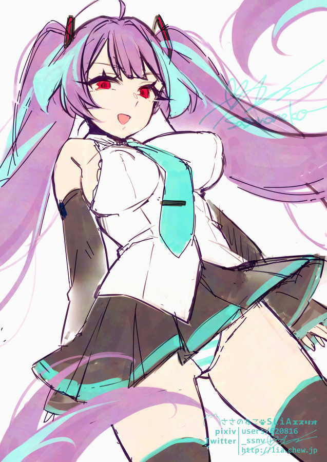 元は笑ってなかったんだけど残ってたラフを見たらなぜか笑っててこっちの方がいいなと思ったので直したんだ
というかこの時はカラーでラフ描いてたんだ
今はもう面倒くさいのでやってない…(退化) 