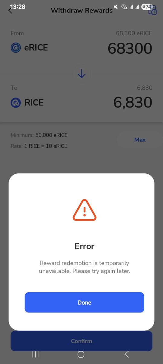AlbertF23877's tweet photo. @ricewallets WHY IS THE EXCHANGE NOT HAPPENING? https://t.co/gvj9cjChTI