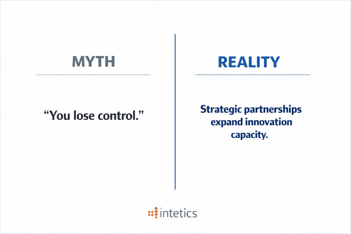 lena06sitalo's tweet photo. 📌The biggest myth about outsourcing?
Companies lose control.
In reality, the fastest-innovating companies combine internal teams with global tech partners.
Not less control - more innovation power.
The future isn’t in-house vs outsourcing. It’s hybrid.
#Intetics #Innovation https://t.co/6VdPsarm64