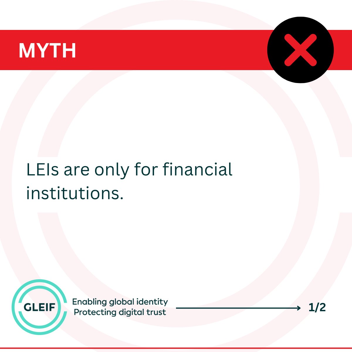 Global Legal Entity Identifier Foundation (GLEIF) tweet media