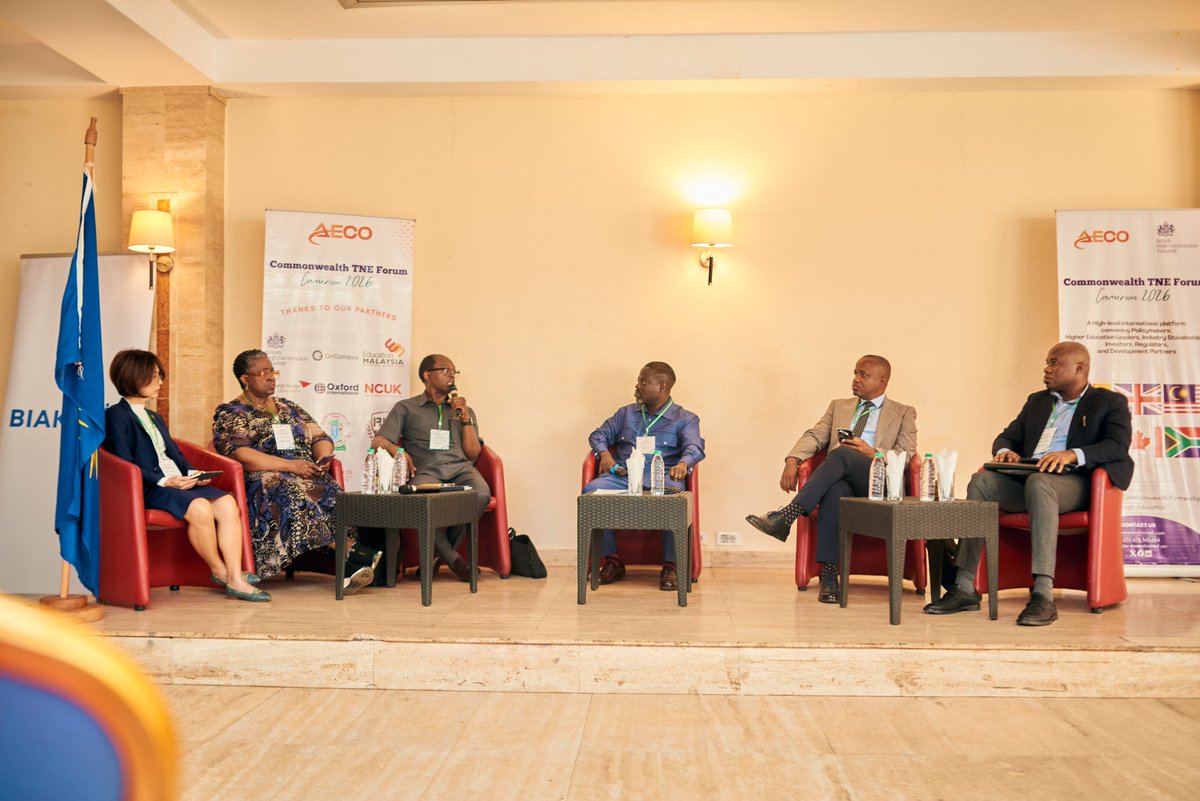 UKinCameroon's tweet photo. Delighted to host the Commonwealth Transnational Education Forum - the first of its kind as part of the #CommonwealthDay2026 celebrations. Policymakers, universities, &amp; international partners brainstormed on how to strengthen Commonwealth partnerships through education. https://t.co/kbb6Cmt0IA