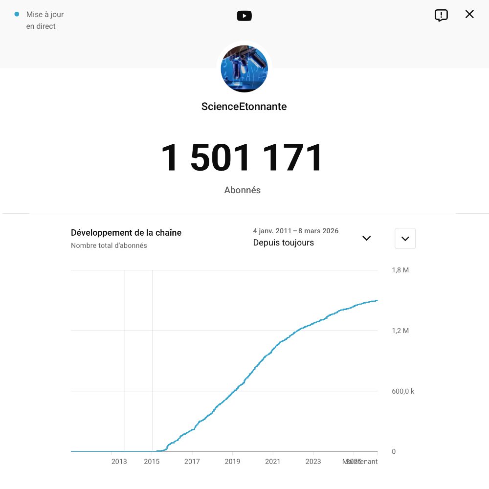 Science Étonnante tweet media