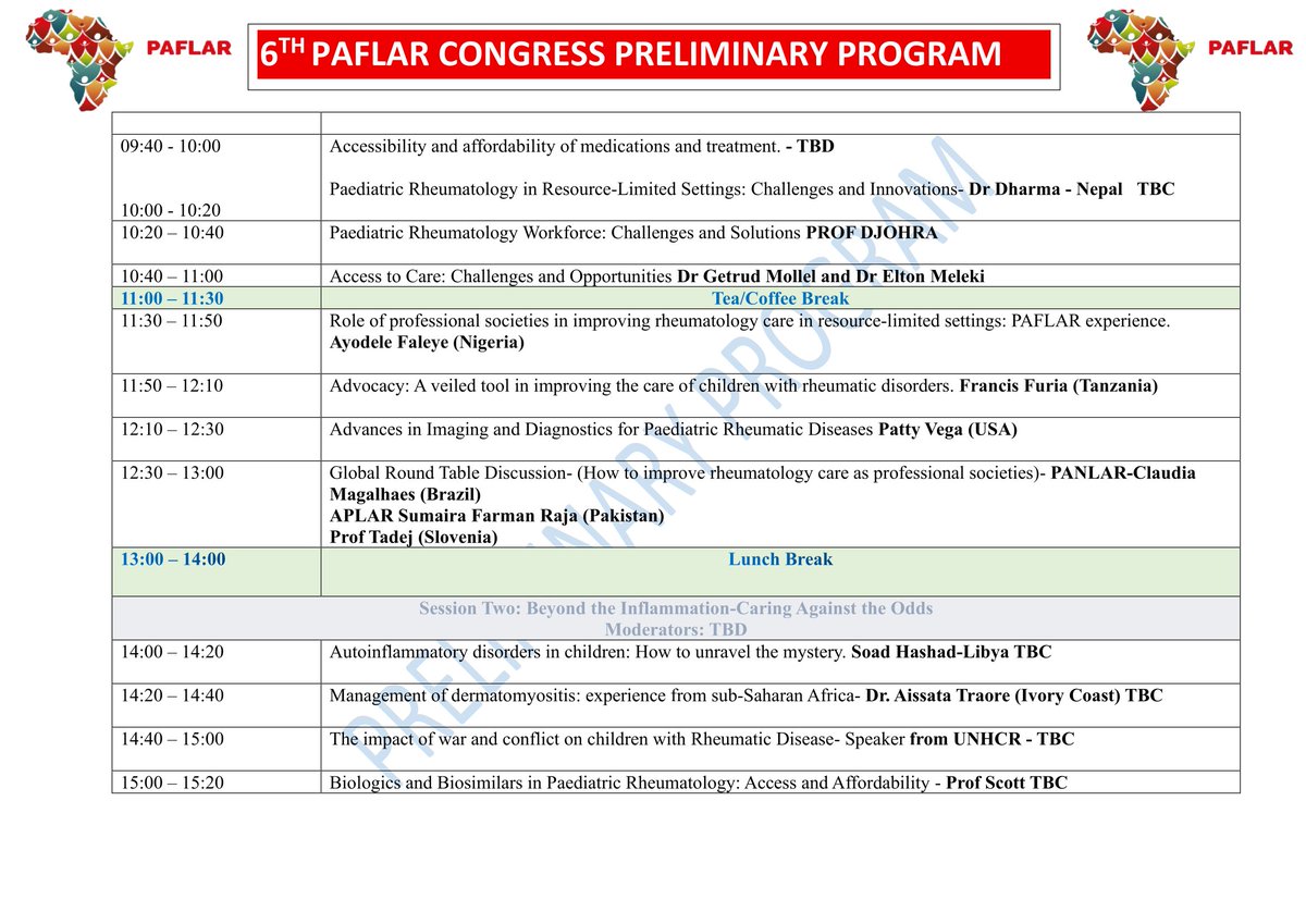 PAFLAR AFRICA tweet media