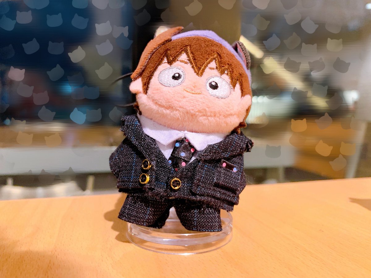amefuriobake's tweet photo. 昨日be行った推しの方が9月に着てた衣装と告知の時に着てたスーツに似せた服を
作ってみました◎

初出しほわちゃだからまだ顎がパンパン太郎だけど似合ってる♡ 

ん？って思う人もいるでしょうが
推しご本人様にわかっていただいたので
いいんだもん♡ https://t.co/1R10ju5vgK