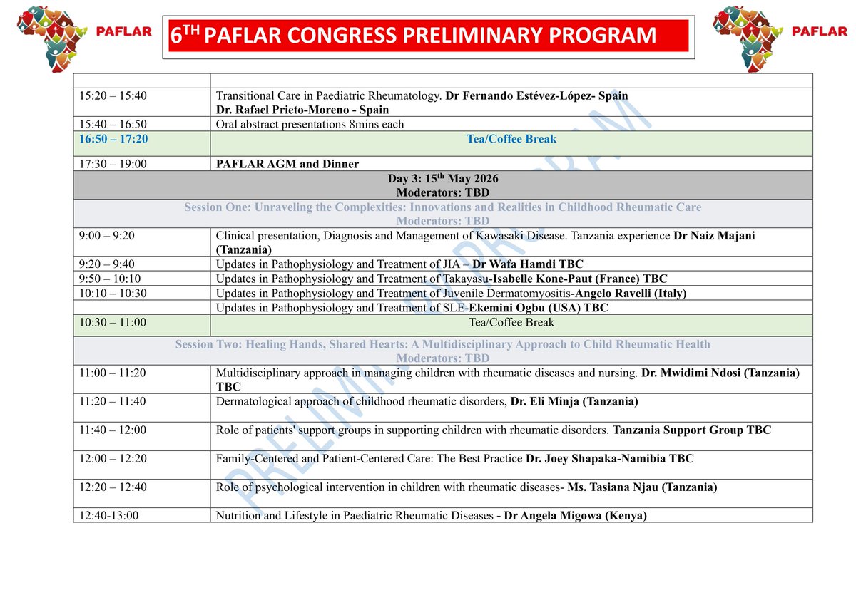 PAFLAR AFRICA tweet media
